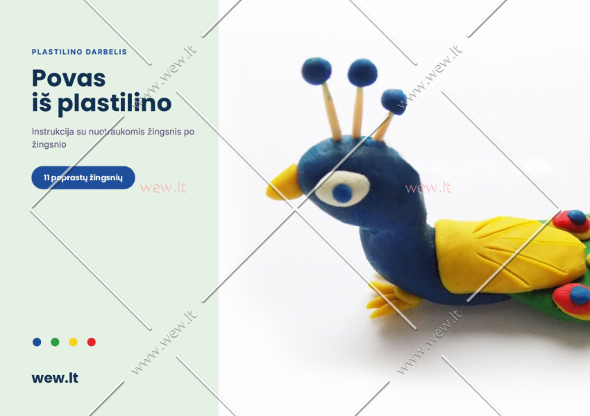 Povas iš plastilino – lipdymo darbelis vaikams (PDF)
