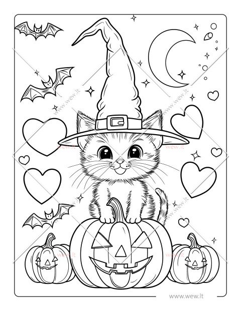 Mažasis raganos padėjėjas kačiukas moliūgų karalystėje