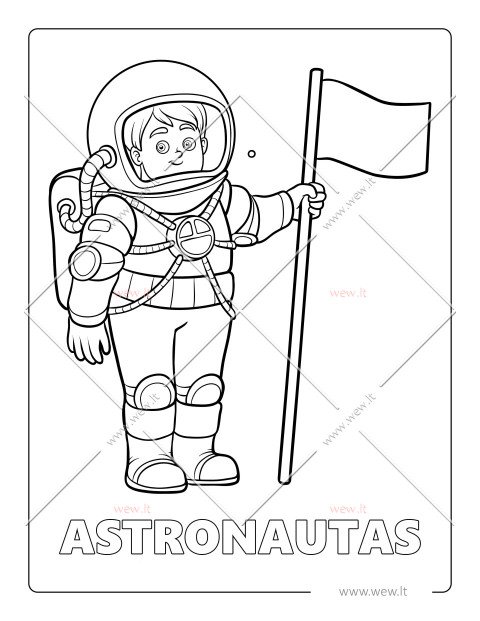 Kosmoso tyrinėtojas astronautas