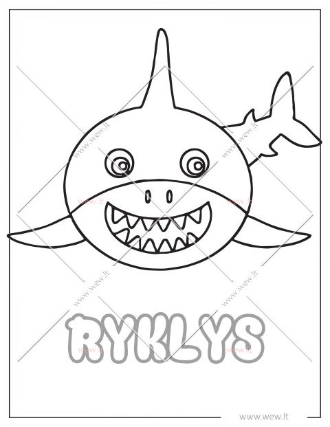 Jūros plėšrūnas ryklys