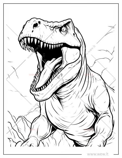 Dinozaurų karalius tiranozauras