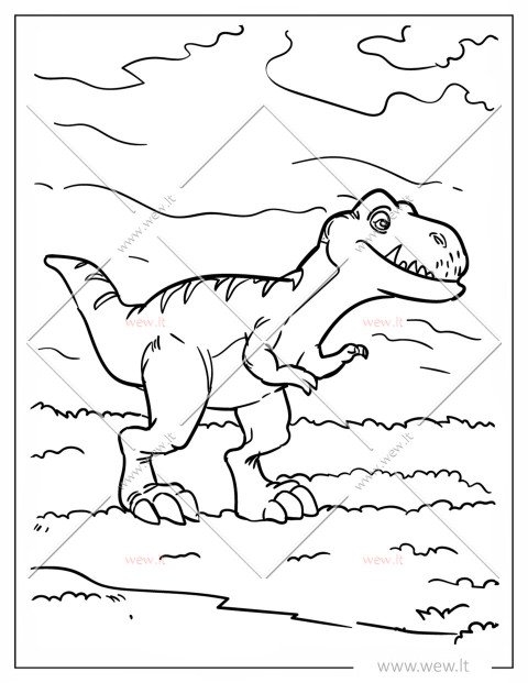 Dinozauro pasivaikščiojimas