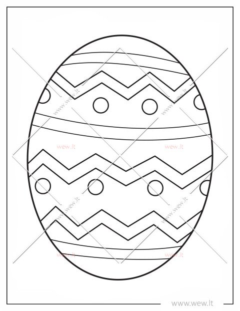 Velykinis margutis spalvinimui