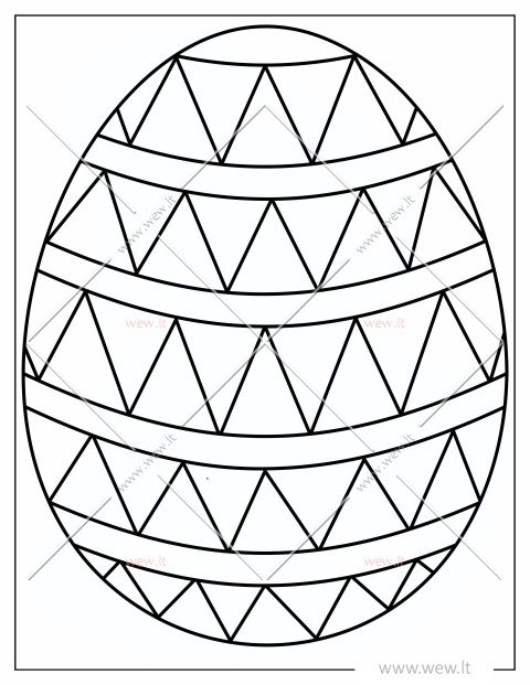Margutis su geometriniais raštais spalvinti