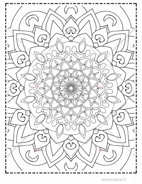 2 Mandala spalvinti