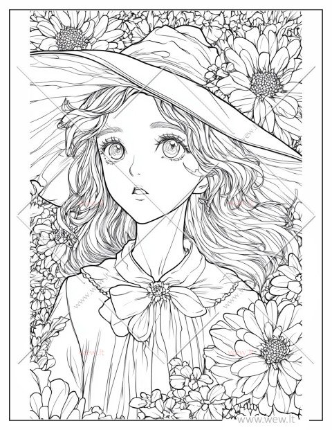 Žiedų karalienė spalvinti