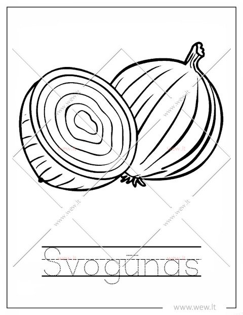 Svogūnas spalvinti