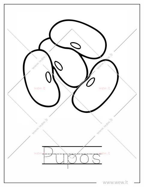 Pupos spalvinti