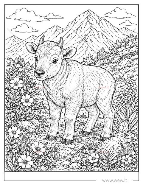 Takinas spalvinti vaikams