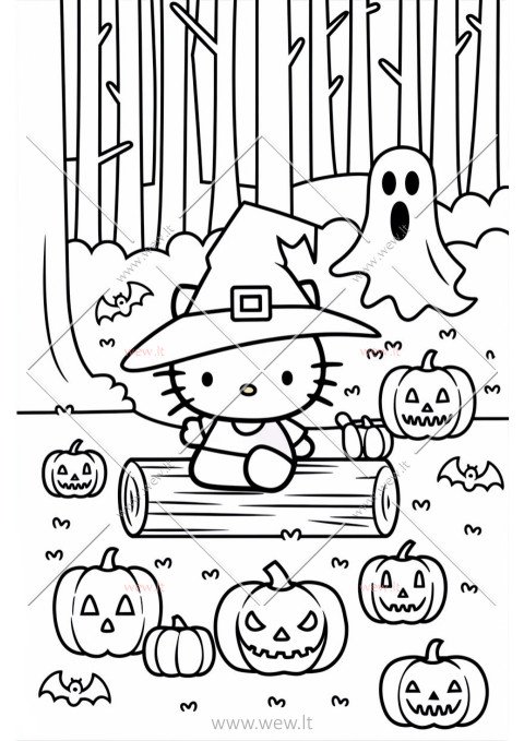 Ragana Hello Kitty ir vaiduoklis