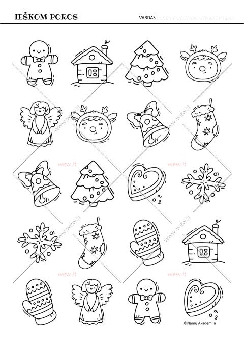 Kalėdinės užduotys