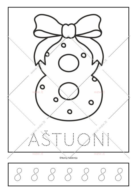 Kalėdiniai skaičiai Nr.8