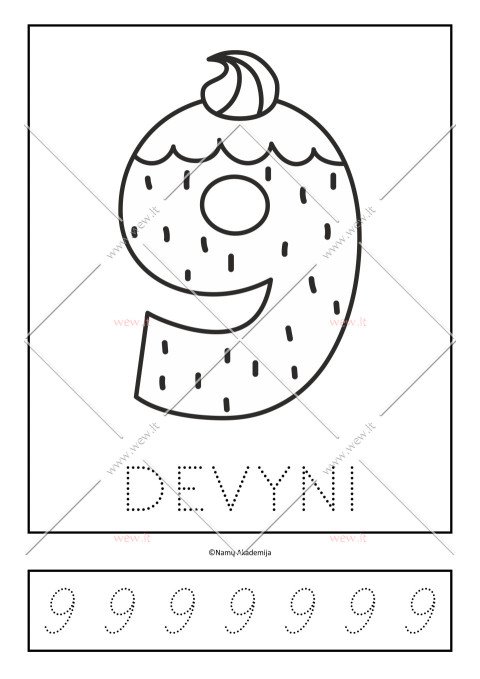 Kalėdiniai skaičiai Nr.9