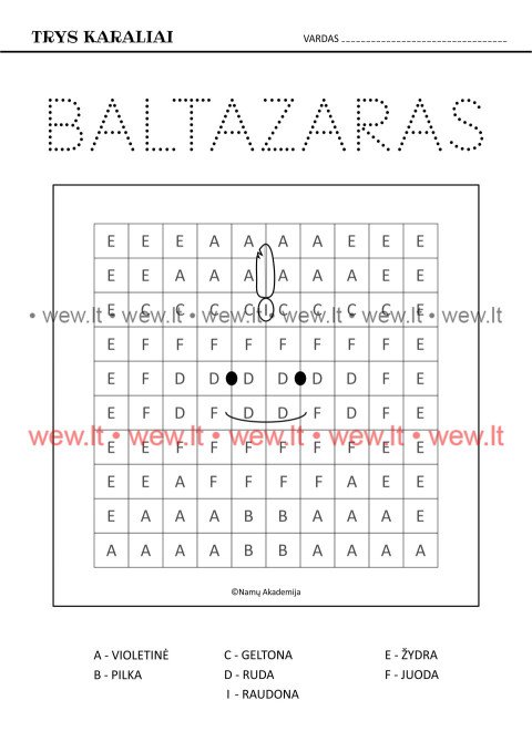 Trys karaliai - Baltazaras