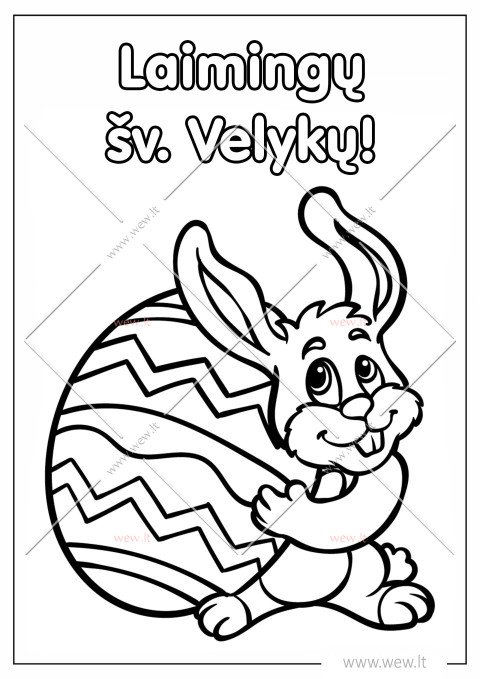 Šventų Velykų kiškis