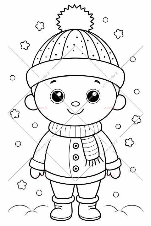 Mažas žiemos nuotykių ieškotojas