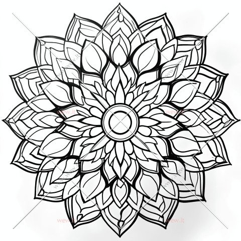 Mandala spavinimui - ramybės oazė