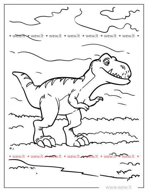 Dino kecil yang ramah