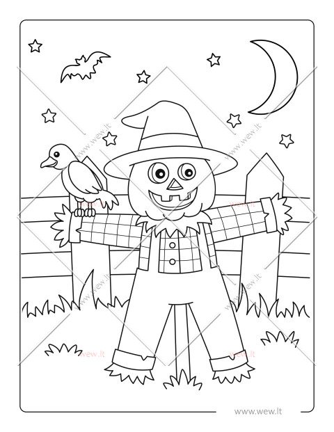 Moliūgas kaliausė spalvinti