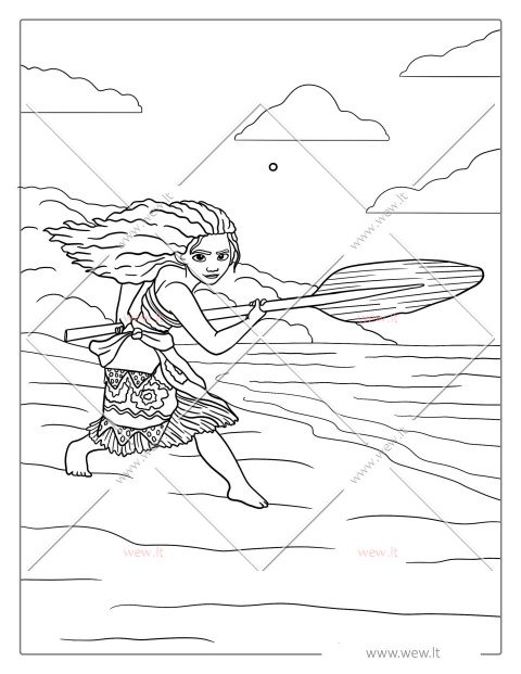 Vajana – drąsi vandenyno tyrinėtoja