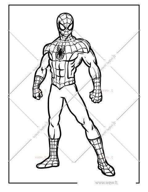 Komiksų veikėjas žmogus voras