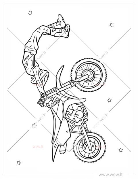 Akrobatinis motociklininko šuolis