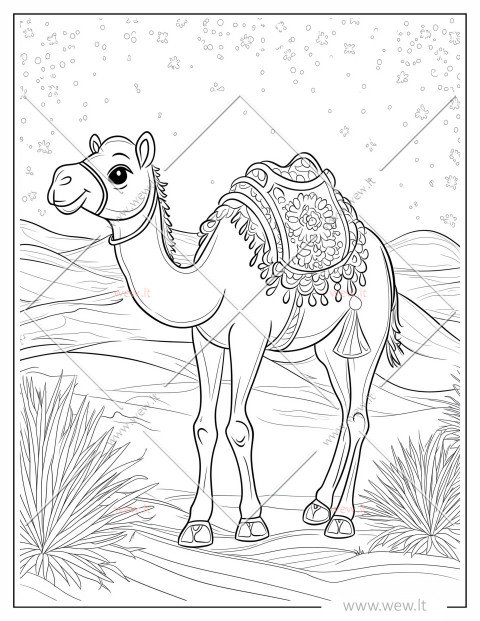 Kupranugaris dykumoje spalvinimui