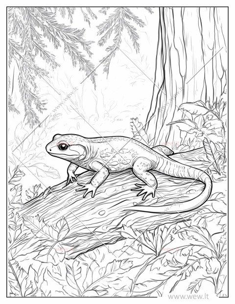 Salamandra spalvinimui