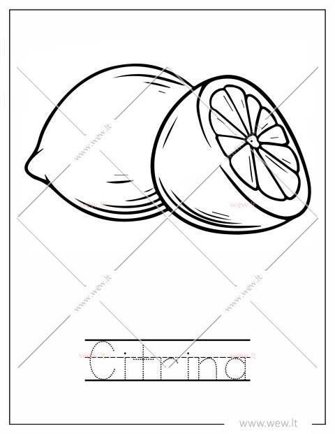 Rūgšti citrina spalvinti