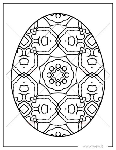 Velykinis mandalos tipo margutis – raminanti veikla visai šeimai