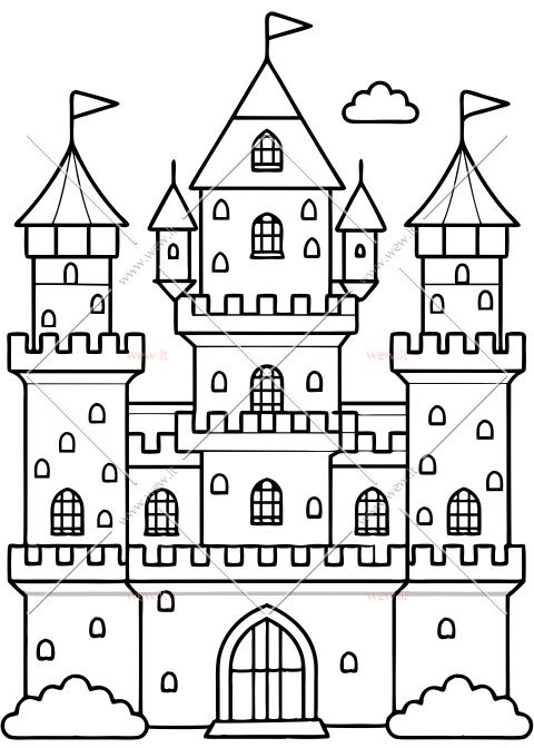 Riterių tvirtovė pilis