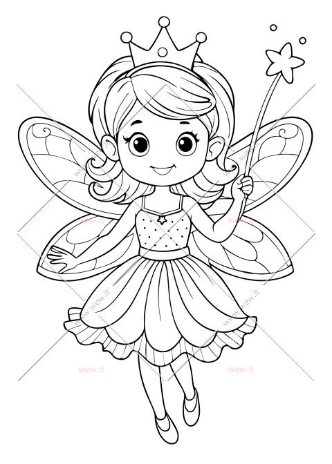 Stebuklinga sparnuota fėja