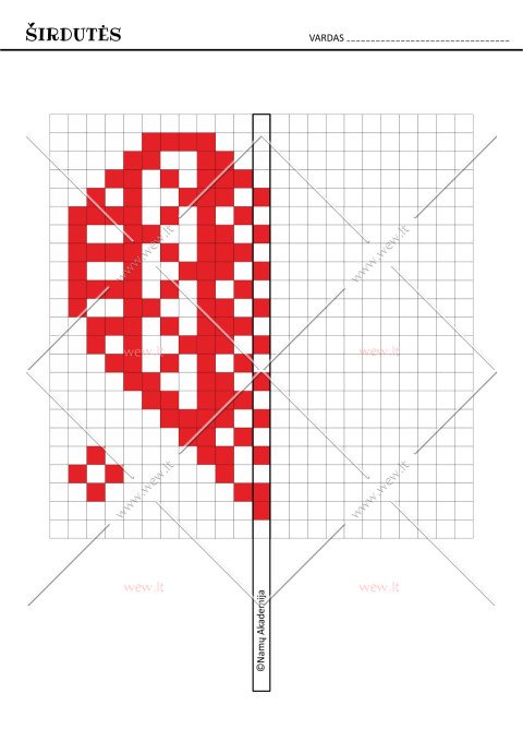 Valentino diena - Širdutė Nr.1