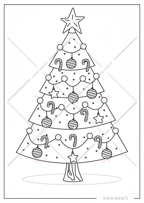 Namų puošmena eglė