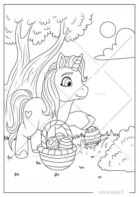 Svajonių Velykos su vienaragiu