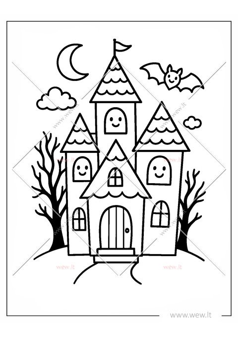 Helovino pilis spalvinti