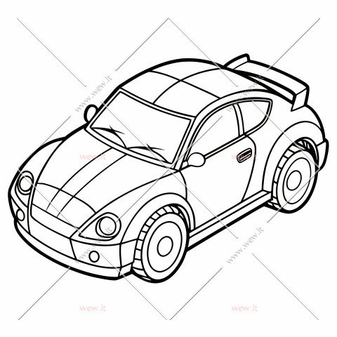 Paprastas sportinis automobilis