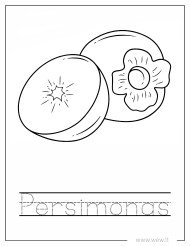 Persimonas spalvinti