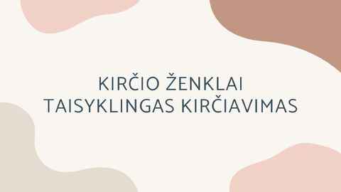 Kirčiavimas